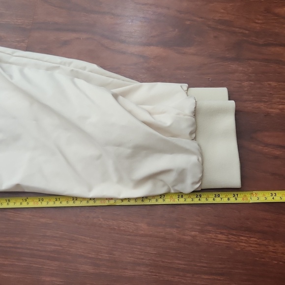 SP Essentials Jogger Pants Mens Size XXL Windbreaker Cream white - Picture 13 of 13